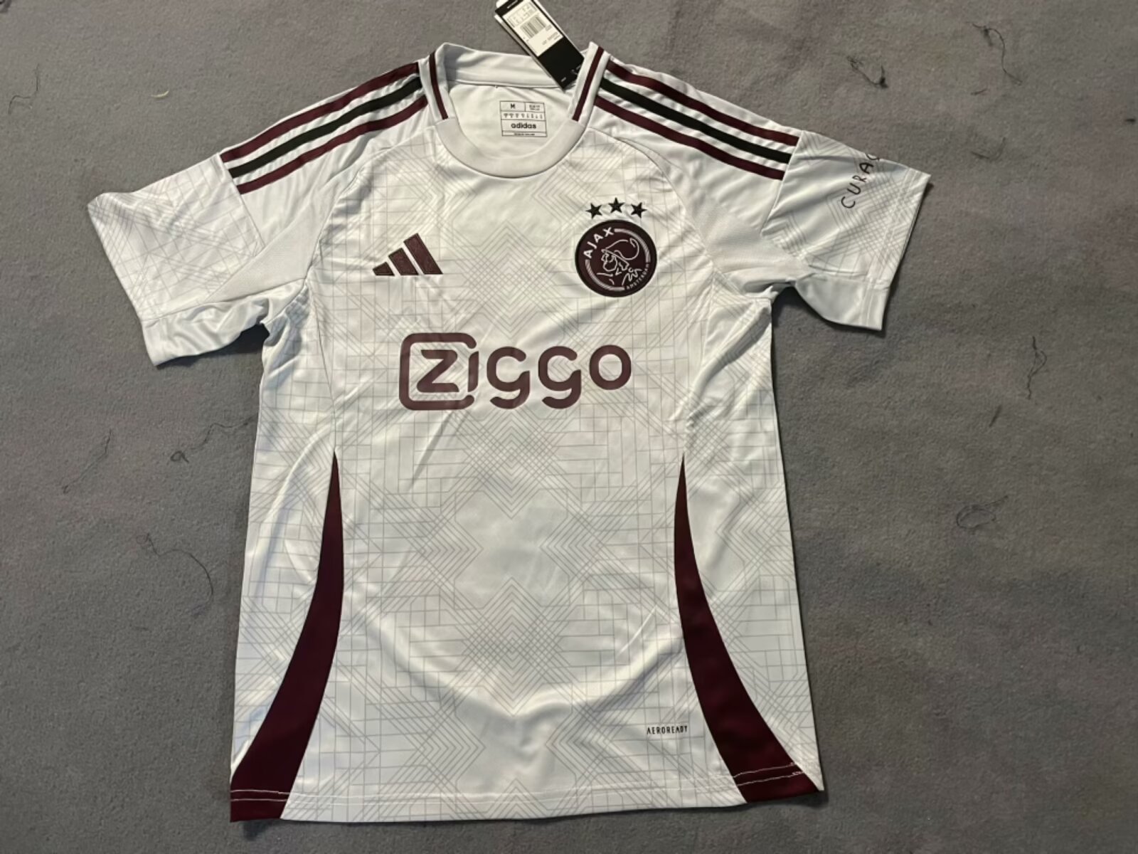 AAA Quality Ajax 24/25 Third White Soccer Jersey